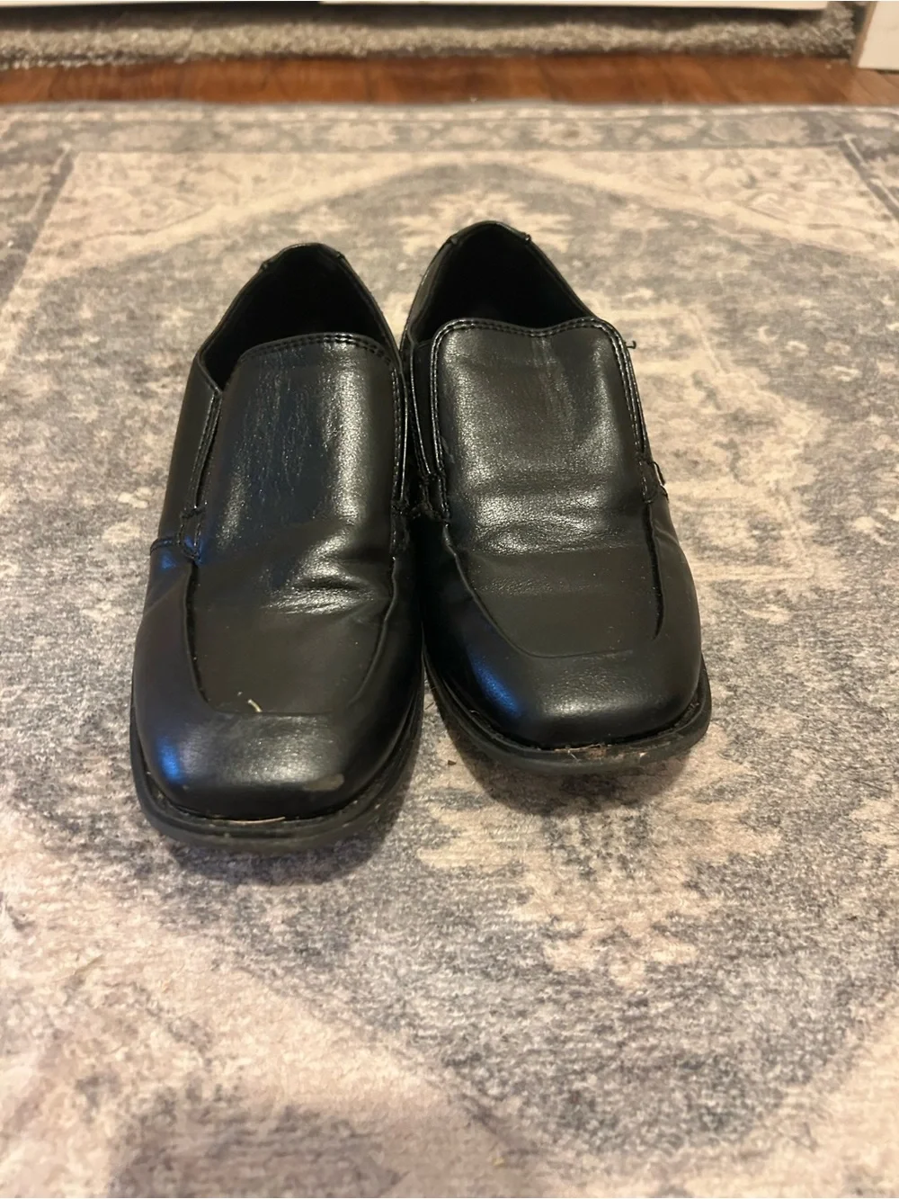 Sonoma Boys Black Slip-On Dress Shoes